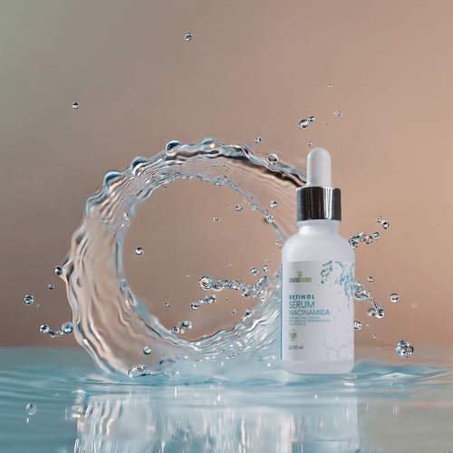 Serum Anti - imperfecciones de NIACINAMIDA y RETINOL 30ml - STATUS VERDE